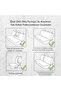 Car Seat Cover Galaxy Serie Linen Fabric Front and Back Set Beige Leather Pocket - 3