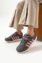 Children's Lace-Up Single Velcro Flexible Lightweight Faux Leather Unisex Sneaker Comfortable Sports Shoes