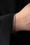 Steel Thin Figaro Chain Bracelet 3mm Non-Tarnish Unisex 17Cm+4Cm&21Cm - 6