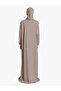 Prayer Dress 100% Cotton One Piece Mink - 4