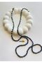 Beaded Blue Women's Glasses and Strap Lanyard Set - 3