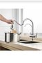 Chrome Purified Spiral Kitchen Faucet 3-Way Spiral Purified Kitchen Sink Faucet - 3