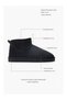 Mini Size Suede Ankle Boots with Fur Inside Flat Sole Women's Shoes with Novelty Style