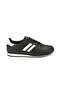 Black Tramor Pu Unisex Sports Shoes - 2