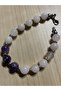 Leo Natural Stone Leo Pink Quart Amethytes Hand Made