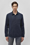 100% Cotton Slim Fit Single Pocket Shirt Men's Shirt 0211237 - 3