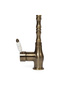 Antique Antique Colored Rustic Rotating Spout (HOT-COLD WATER) Kitchen Sink Faucet - 5