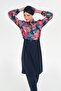 Violet Long Sleeve Hijab Swimsuit 3403 - 3