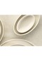 Chef Taste of 12 cm Oval Salad, Breakfast, Appetizer Plate Set of 2 - 3