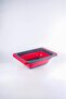 Red Foldable Rectangular Strainer 5.5 Lt - 4
