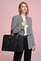 Women's Briefcase Laptop Bag Black
