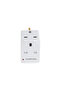 3 Way UK Adaptor- OMES1888/ PP Housing, Copper Parts and Pin - 3