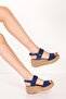 Women's Genuine Leather Platform Sole Sandals Anl.3246 - 6