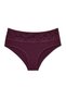 Set of 4 Cotton Women’s High-Waist Briefs with Lace Detail on the Front Waist - 4