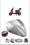 Falcon Techno50Efi Rear Bag Compatible Gray Waterproof Canvas (Motorcycle)