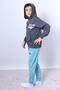 Boys' Hooded Tracksuit Set with Character Back Print and Ribbed Detail F3 - 3