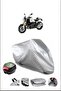 Bmw R1250Gs Rear Bag Compatible Gray Waterproof Canvas (Motorcycle)