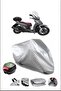 Kymco Peoples125I Backpack Compatible Gray Waterproof Canvas (Motorcycle)