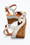 Riccarda Genuine Leather Orthopedic Sandals Gray - 6