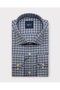 Men's Regular Fit Plaid Smoked Shirt 3502F