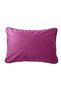 Throw Pillow Pillow Case with Black Piping on the Edges Lilac Color 45X45