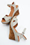 Riccarda Genuine Leather Orthopedic Sandals Gray - 8