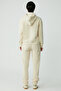 Abelia Women's Cotton Fleece Lined Soft Thick Fabric Hooded Knitted Vanilla Sweatshirt - 6