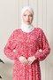 Shirred Robadan Buttoned Front Viscose Fabric Tesseture Clothing Mother Dress Prayer Dress - 6