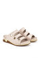 , Women's Genuine Leather Slippers 1511008Z15 Gray - 2