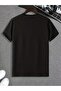 Men's Crew Neck Relaxed Fit Printed T-Shirt - 2