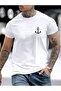 Anchor Printed Men's Summer T-Shirt
