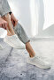 White Women's Sneakers Daily Shoes - 3