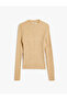 Crew Neck Slim Fit Long Sleeve Basic Knitwear Sweater