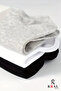 10 Pairs of Unisex Cotton Plain Pattern Economical Ankle-Length Socks - 6