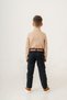 Boy's Suit with Muslin Shirt / Bow Tie - Belt / Shirt Pants / Boy's Suit - 4