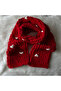 Puffy Plush Hand Knitted Scarf for Women (220*22 cm)