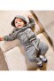 Babydola Baby Hooded Buttoned Cardigan Set
