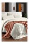 Leon White Single 100% Cotton Mood Comfort Duvet Cover Set - 3