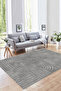Modern Dark Gray Sponge Non-Slip Soft Textured Elastic Carpet Cover - 3