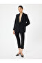 Regular Fit Crop Leg Cigarette Pants - 2