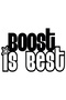 ملصق Boost İs Best ملصق لنموذج محرك السيارة - 2