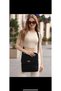 Canvas Fabric Unisex Messenger Bag - 6