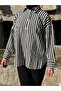 Ducked Dakron Fabric Stripes Basic Shirt