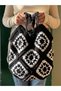 Hand Knitted Bag/ Motif Bag/ Knitted Bag/ Shoulder Bag - 5