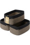 3-Piece Basket Set, Organizer Basket Set, Organizer, Bohemian Basket Set, Gift Household Item,
