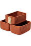 3-Piece Basket Set, Organizer Basket Set, Organizer, Bohemian Basket Set, Gift Household Item,
