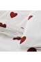 - Barndröm, Single Duvet Cover Set, White-Red, 150X200/50X60 cm - 5