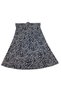 Women's Large Size Waist Rubbered Fishing Skirt