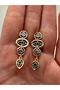 Melis G. Model Colored Stone Earrings - 2