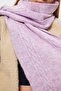 Long Knitting Scarf with Knitting Detail(E24-Starf-Kdn) - 3
